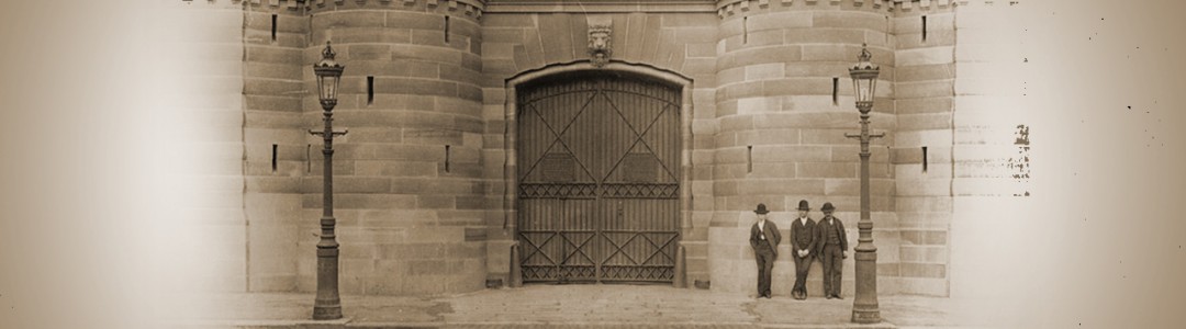 Historic Photograph of the Entrance to Darlinghurst Gaol